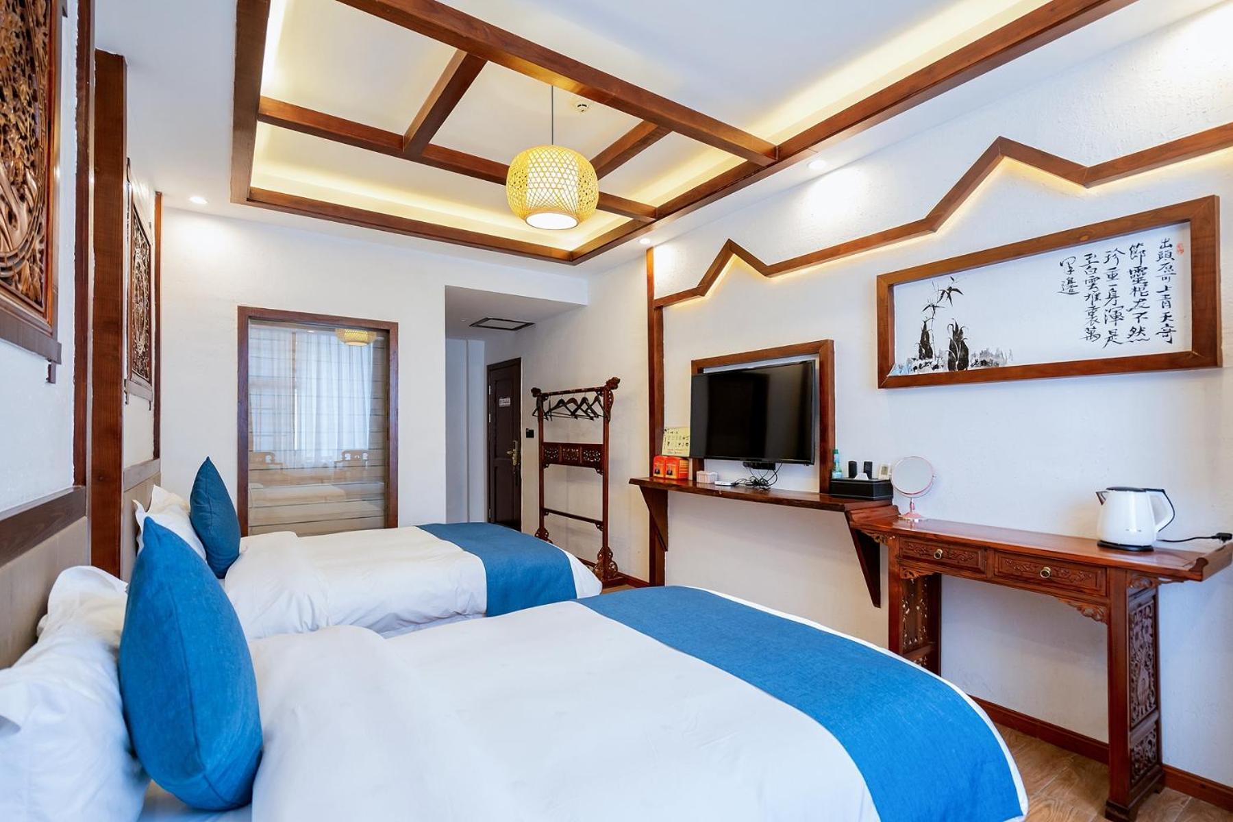 Apartamento 一树一花客栈眷恋店 Wulingyuan Exterior foto